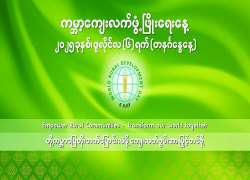 ကျေးလက်ဒေသဖွံ့ဖြိုးရေးမှသည် နိုင်ငံတော်ဖွံ့ဖြိုးရေးဆီသို့